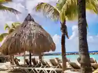 Strand von Mambo Beach auf Curaçao