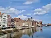 Historisches Ufer an der Motława