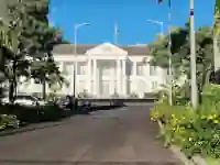 Government House in Roseau auf Dominica