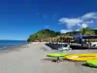 Sandstrand von Mero Beach auf Dominica
