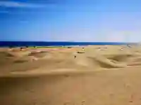 Sanddünen von Maspalomas im Süden von Gran Canaria