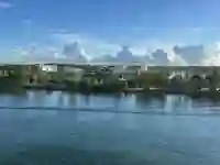 Einfahrt in den Hafen von Pointe-à-Pitre auf Guadeloupe