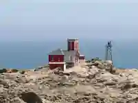 Leuchtturm auf der Haifischinsel bei Lüderitz