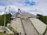 Skisprungschanze Holmenkollbakken in Oslo