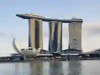 Marina Bay Sands Hotel mit SkyPark in Singapur