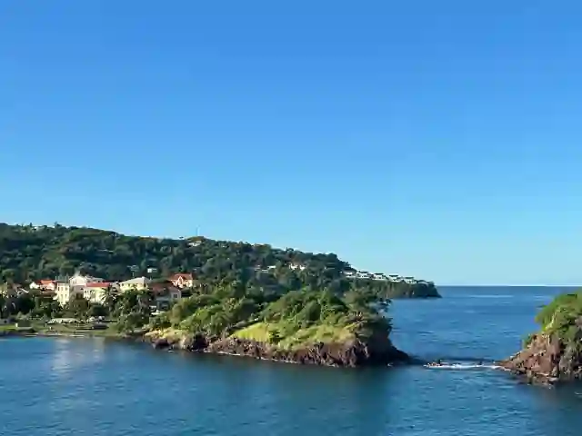 Hafeneinfahrt Castries