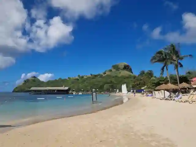 Pigeon Island Beach