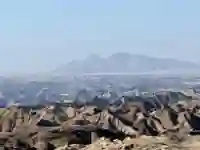 Karge Mondlandschaft im Namib-Naukluft Nationalpark nahe Walvis Bay