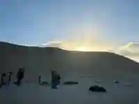 Sonnenuntergang hinter der Düne 7 bei Walvis Bay