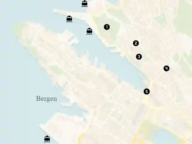 Hafen von Bergen