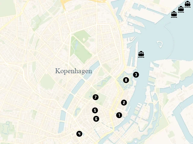 Hafen von Kopenhagen