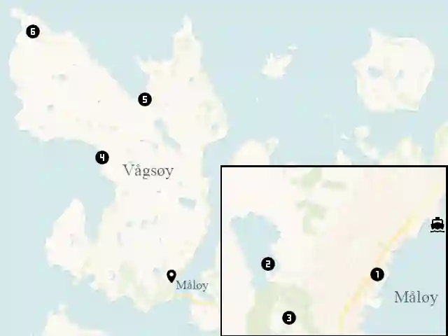 Hafen von Måløy