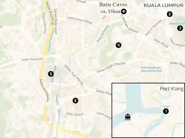 Hafen von Port Klang