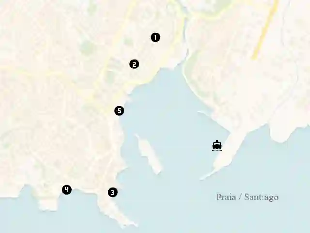 Hafen von Praia / Santiago