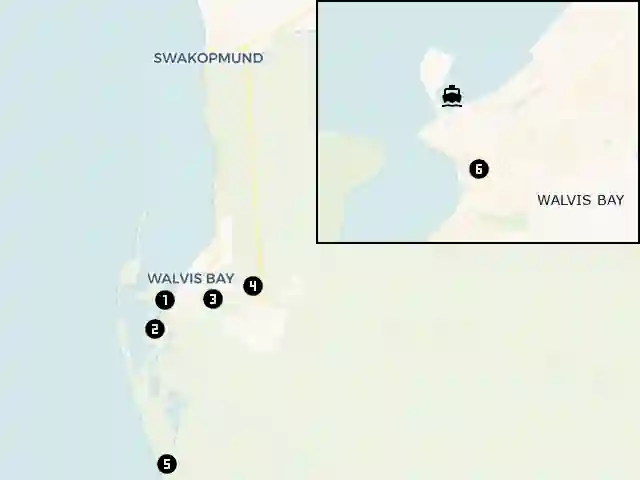 Hafen und Umgebung von Walvis Bay